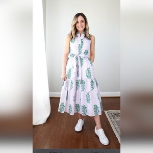 J Crew Collared midi dress